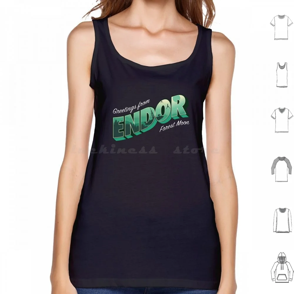 

Поздравления от Endor-Forest Moon, майки с принтом, хлопковые топы Tatooine Endor, наполнитель чулок Люка Скайуокера джедая Оби Ван Кеноби