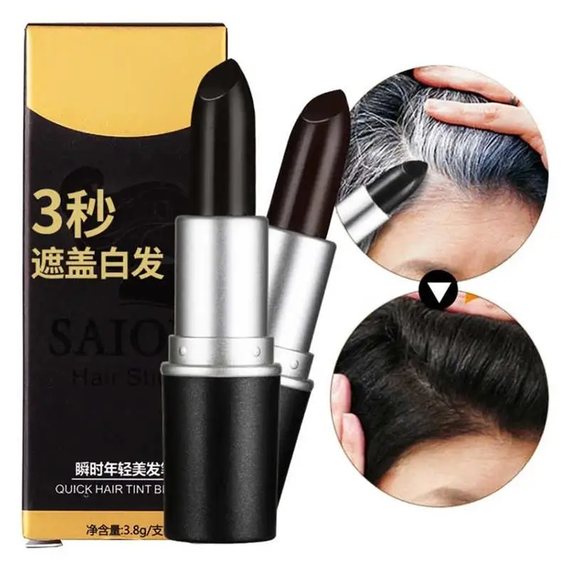 Modify Cream Stick Temporary Cover White Hair Colour Dye Lipstick Shape