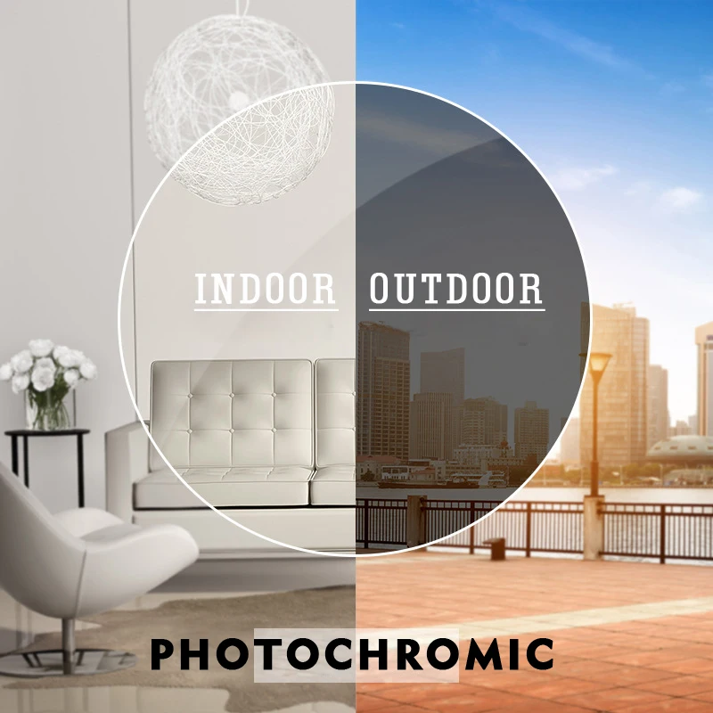 O-Q CLUB фотохромные линзы CR-39