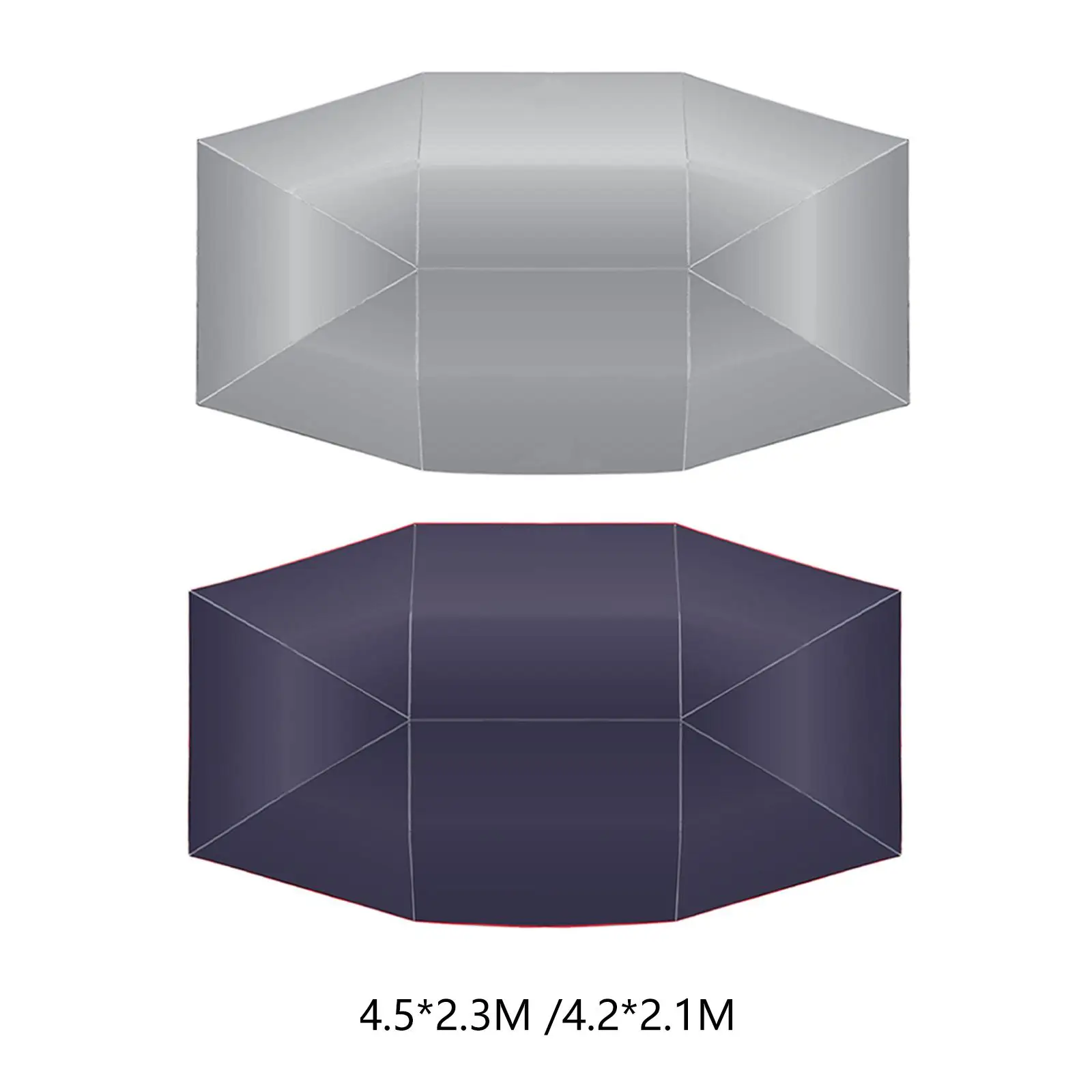 

Sun Shade Protection Cover Heatshield Roof Shade Sun Protection Fits for Car