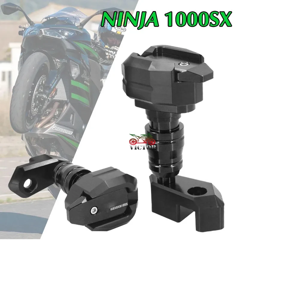 

NEW 2020-2021 For KAWASAKI NINJA 1000SX NINJA1000SX Motorcycle Falling Protection Frame Slider Fairing Guard Crash Pad Protector