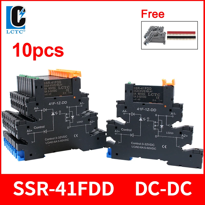 

10 шт. твердотельное реле LCTC SSR-41FDA/DD