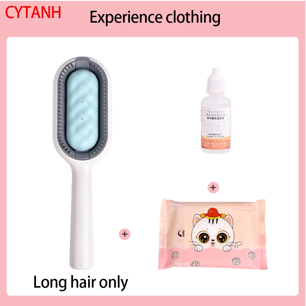 

Gravity Cat Cleaning Floating Hair Removal Comb with Disposable Wipes Grooming Pet Accessories for Cats Gotas Mascotas Dog Brush