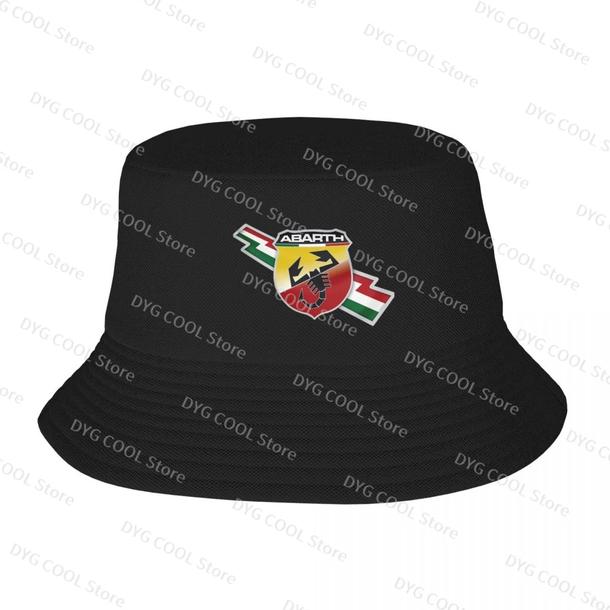

Summer New Abarthss Printed Personality Unisex Bucket Hat Fashion Outdoor Fishing Sunshade Hat
