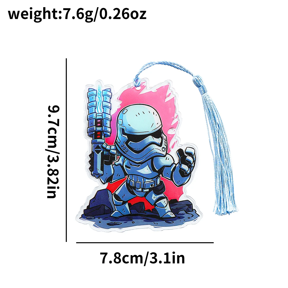 Акриловые закладки Звездные войны MINISO