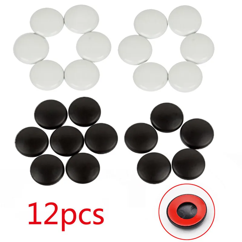 

12Pcs Universal Car Interior Door Lock Screw Protector Anti-rusty Durable Cover Cap Trim Mini Car Accessories Studs Interior