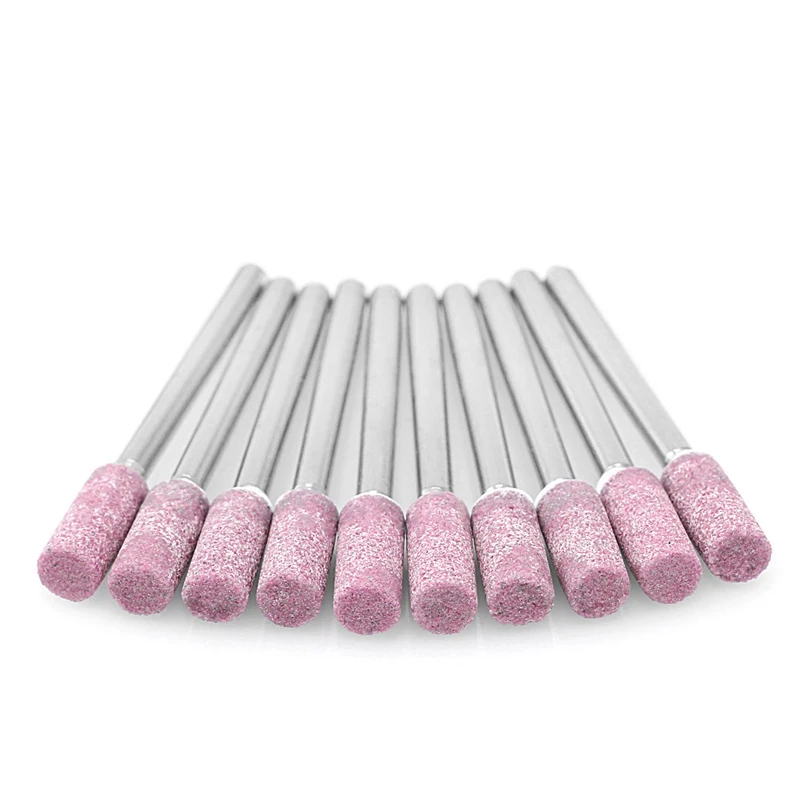 10 шт. вращающийся инструмент абразивные каменные точки электрическая шлифовка