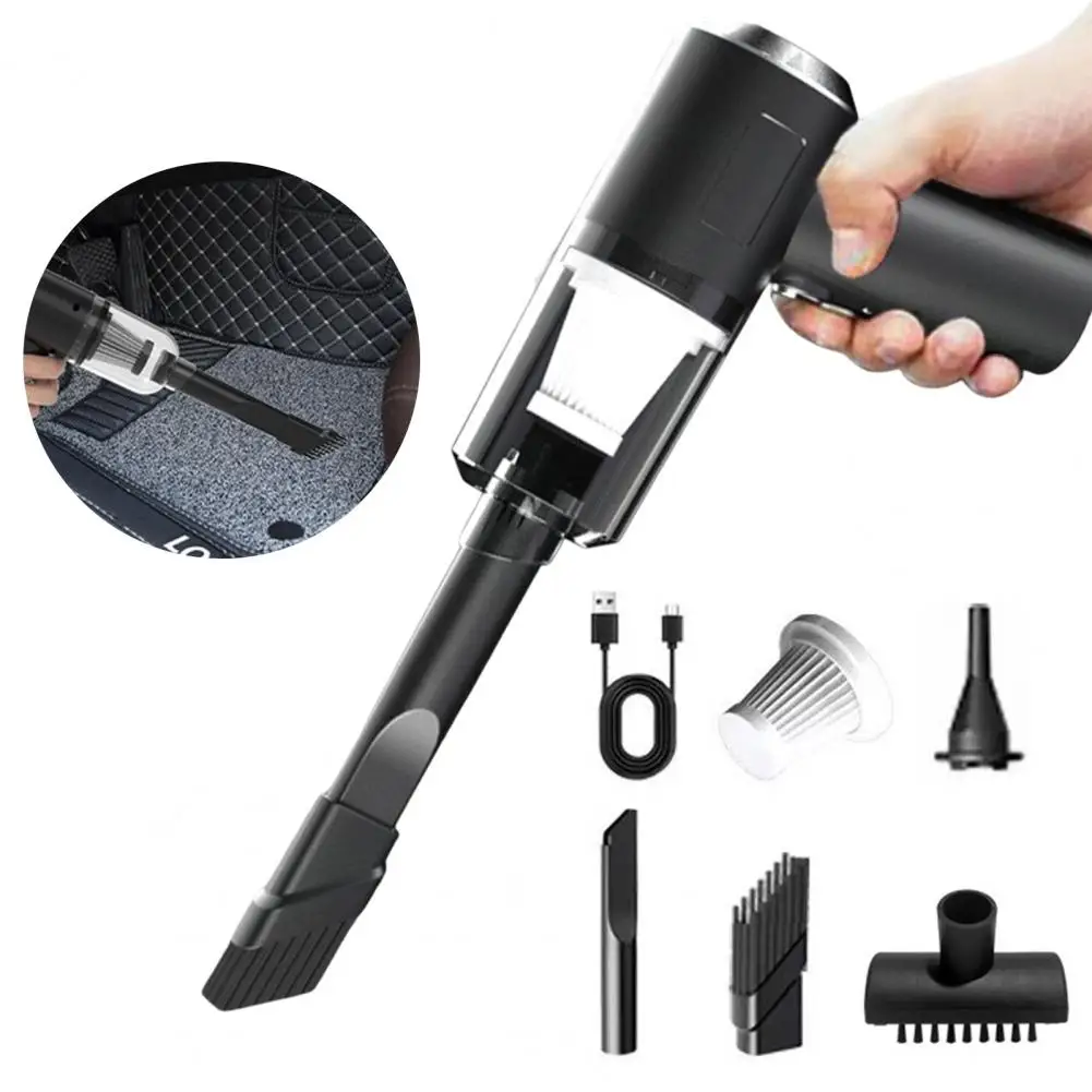 Ручной автомобильный пылесос Мощный двигатель Мощное всасывание низкий уровень