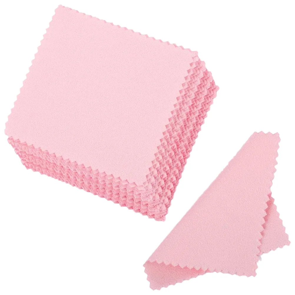 

50 шт., тканевые салфетки для полировки очков