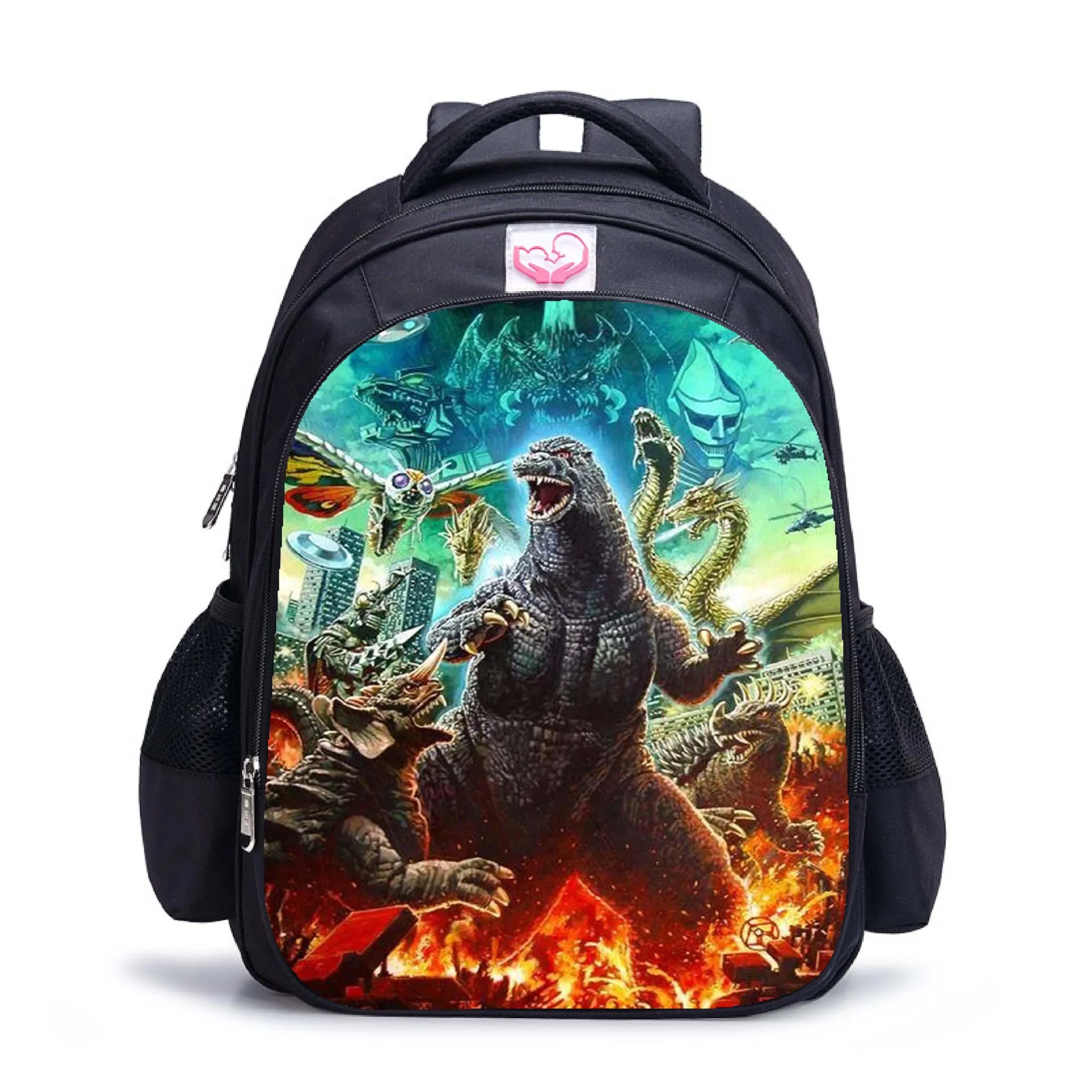 Рюкзак Godzilla Vs King Kong для маленьких мальчиков школьный ранец с мультипликационным