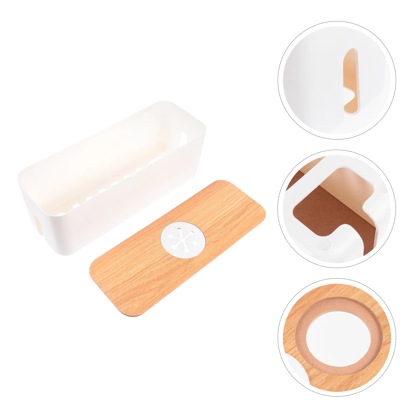 

1Pc Steckdosenbox Cord Hider Box Wire Manager Box Cord Protector Box