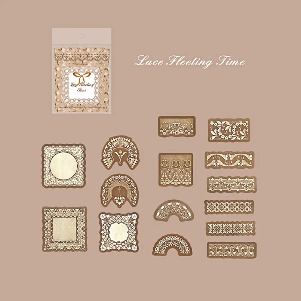 

30 Sheets Scrapbooking Stickers Practical Gift Decorative Office Supplies Hand Account Stickers Journal Stickers