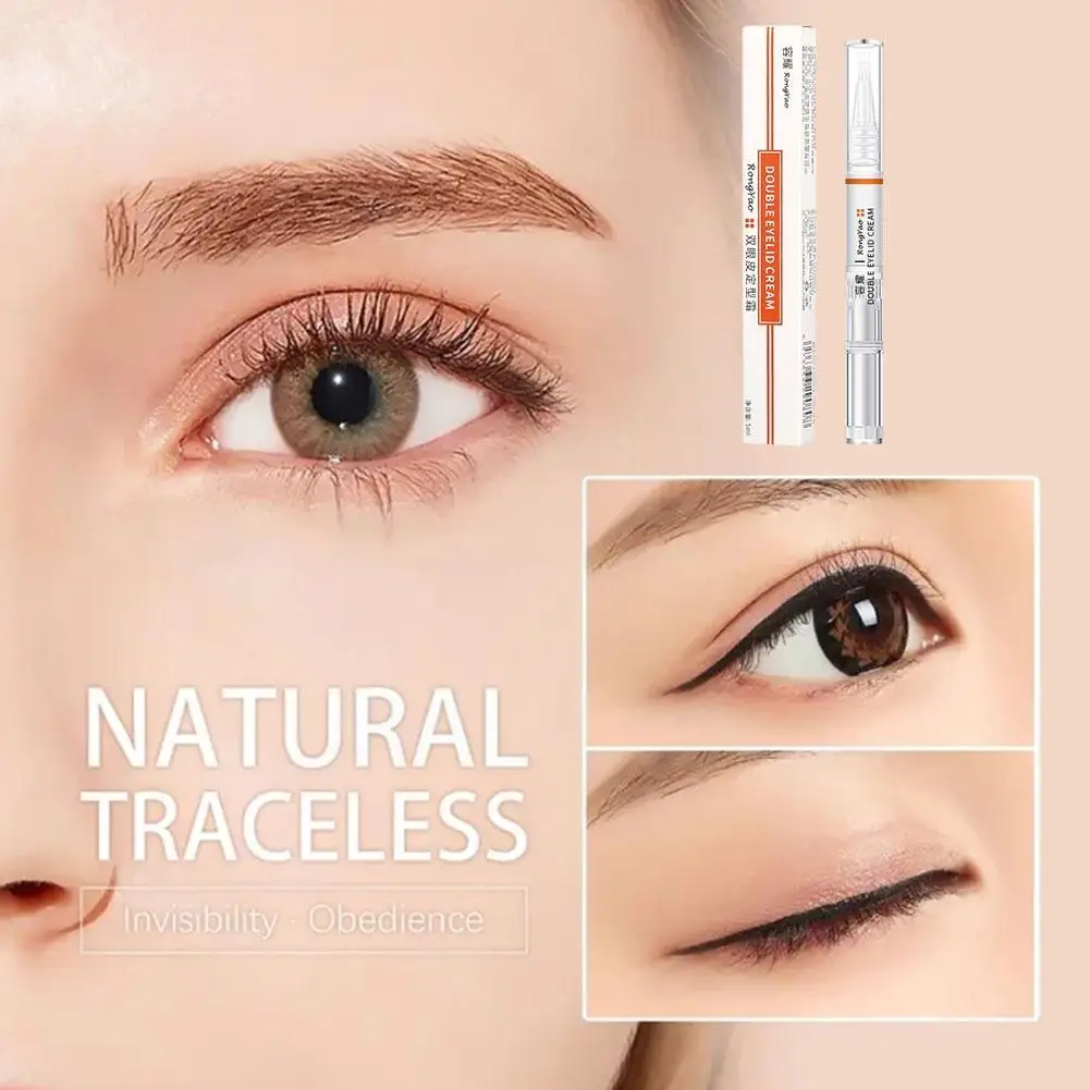 

5ml Double Eyelid Shaping Cream Eyelid Lift Invisible Eye Eyelids Refreshes Glue Skin-friendly Makeup Natural Gentle Double R8M4