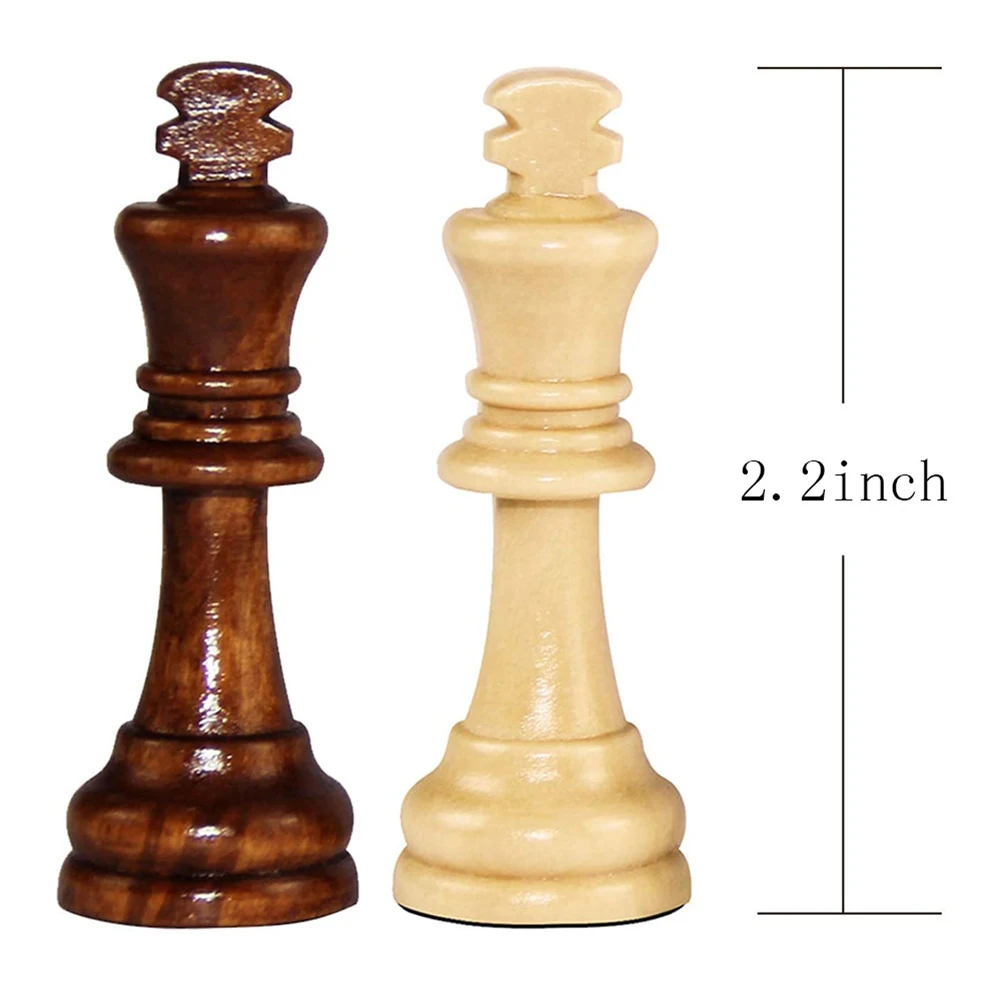 Деревянные шахматные игры Pawns Standard Tournamen Staunton, 32 шт., фигурки, шахматные фигуры, только для шахматной настольной игры (art.: 3920d10b353cd) - 3920d10b353cd