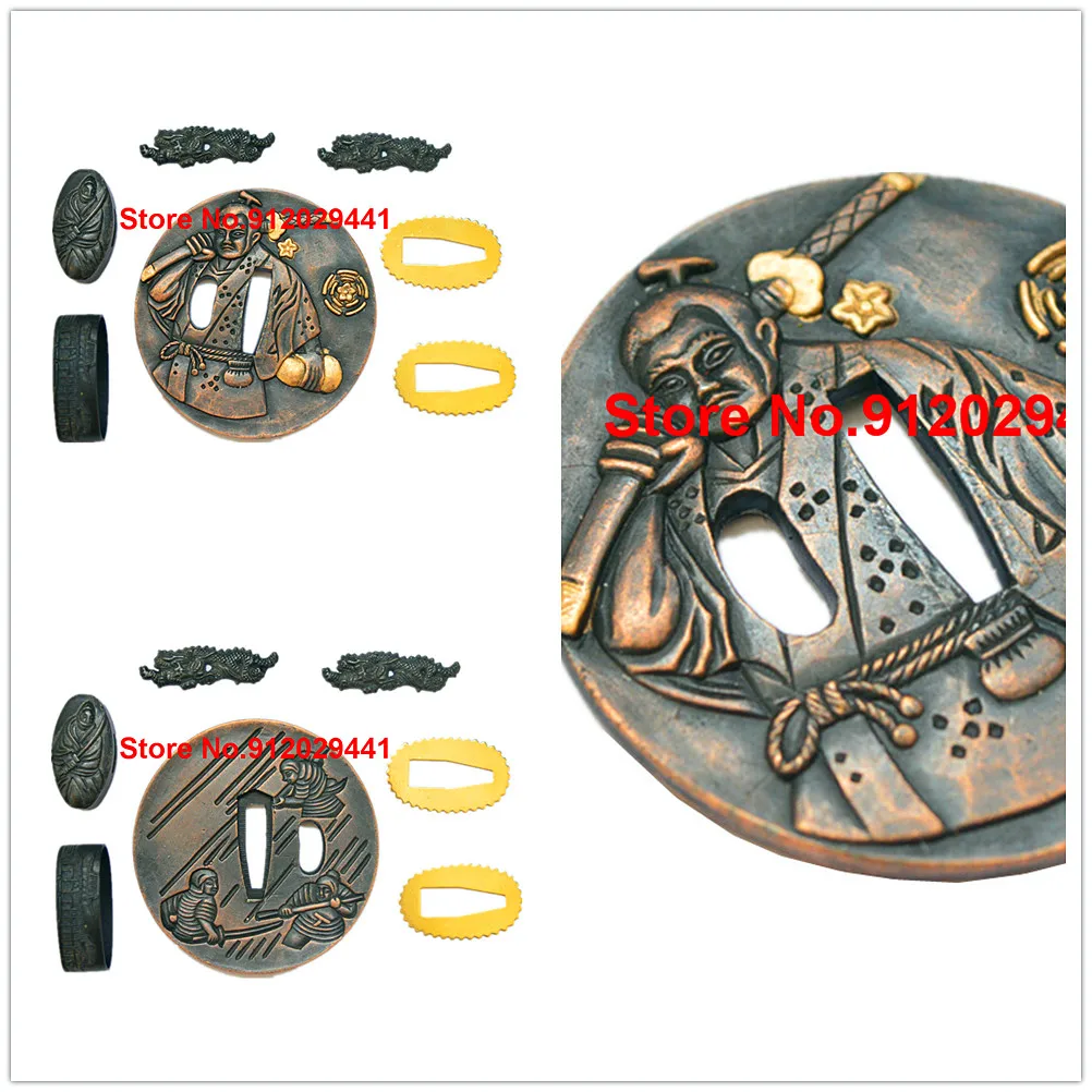 Набор аксессуаров из сплава Guard warrior Tsuba для японских фотоаксессуаров