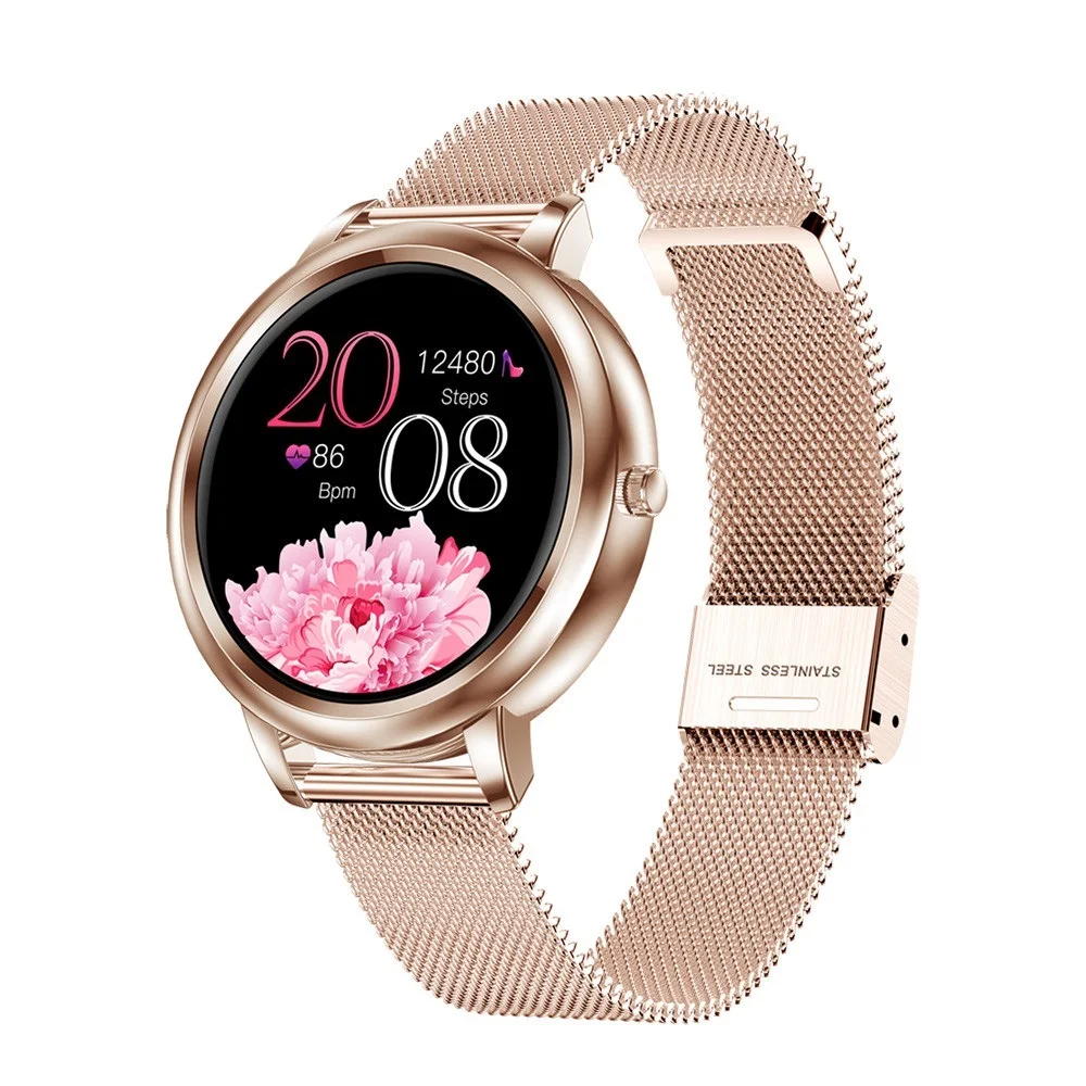 

MK20 Smart Watch 2020 Full Touch Screen 39mm Diameter Women Smartwatch For Ladies And Girls Compatible With Android and IOS