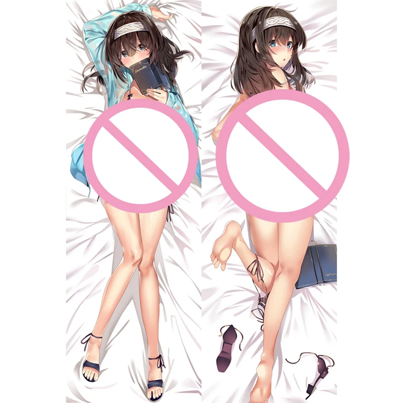 

Full Size Anime The Idol Master Cinderella Girls Shirase Sakuya Pillow Case Dakimakura Hugging Body Pillowcase