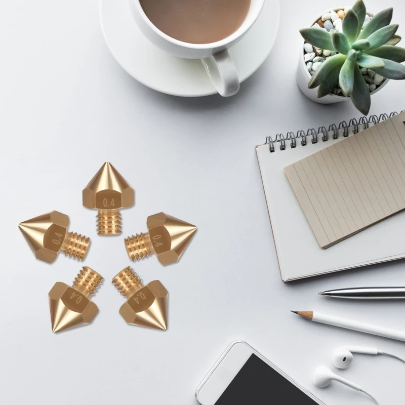 

10 шт. насадки для BIQU B1 um2 3D-принтера 3D-принтера закаленные насадки для экструдера