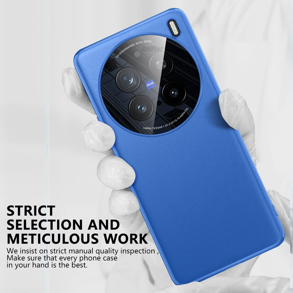 Чехол для VIVO X200 PRO/X200 роскошные чехлы из искусственной кожи жесткая