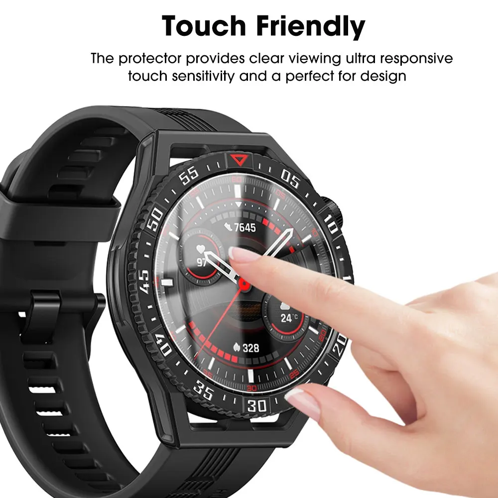 3D ПММА-пленка для Huawei Watch GT3 SE / GT Cyber Ultimate прозрачное закаленное стекло защита
