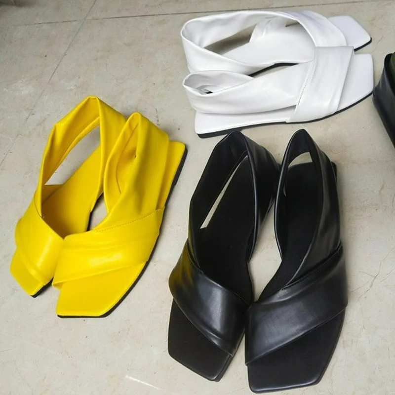 Women Flats Sandals Rome Shoes 2022 Summer New Trend Fashion Beach Slippers Casual Ladies Shoes Bohemian Slides Zapatos Mujer