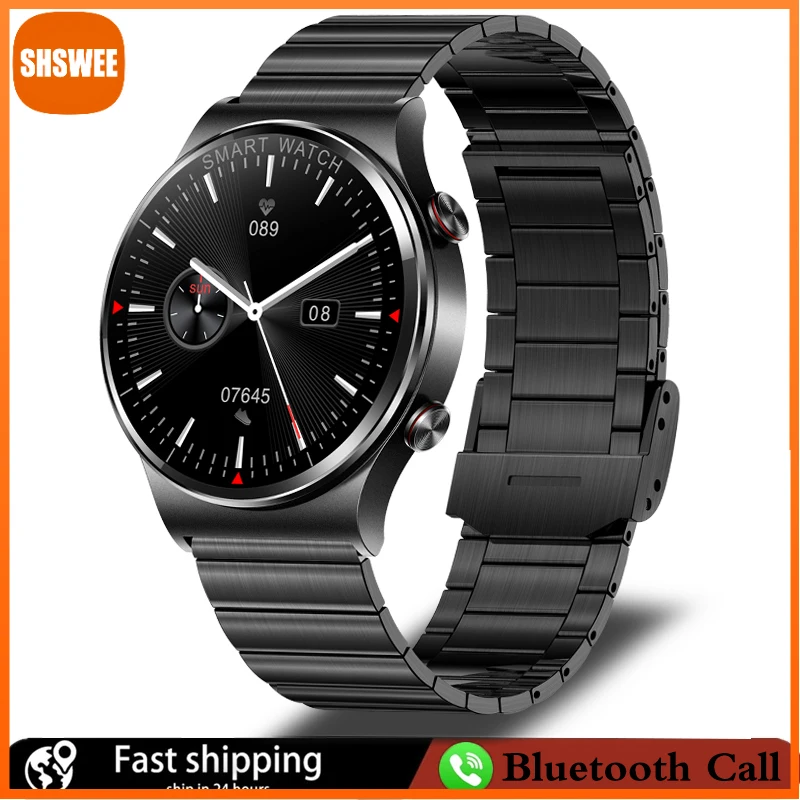 

For Xiaomi Huawei Bluetooth Call Smart Watch Men Colorful LCD DIY Watch Face music player Sport fitness Mens Smartwatch