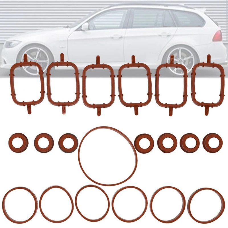 Комплект Уплотнений впускного коллектора 11612246945 для BMW 3 5 6 7 серии E61 E63 E70 E83 E90 E92 X3 X5