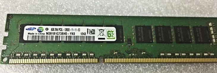 

RAM 8GB 2RX8 PC3-12800E 1600 UDIMM Server Memory M391B1G73QH0-CK0