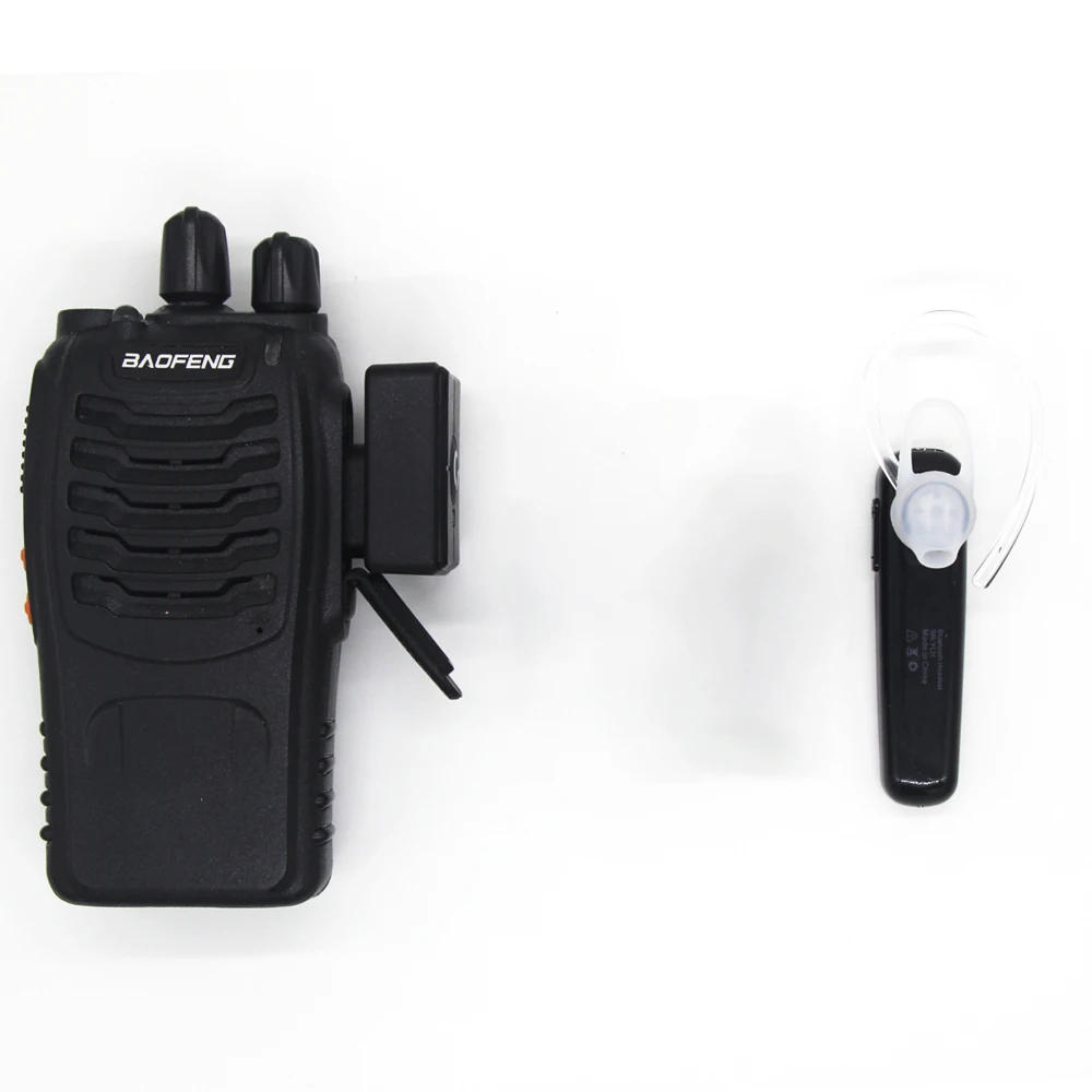 Baofeng Walkie Talkie Headset PTT Wireless Bluetooth Earphone for Two way Radio K Port Wireless headphone for UV 5R 82 8W 888s