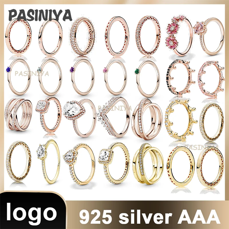 

Женское кольцо из серебра 2021 пробы, 1:1