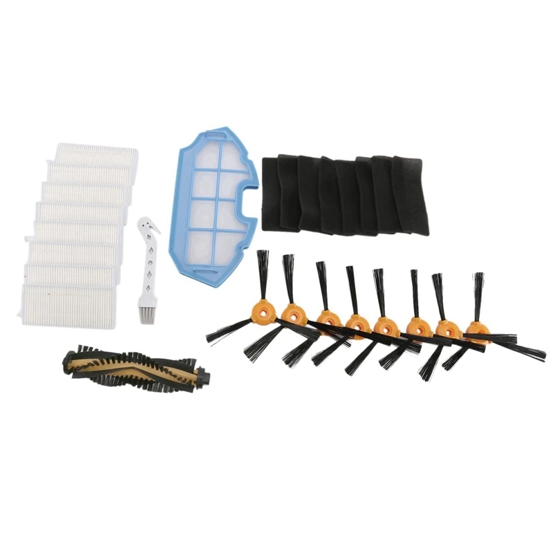 

2Set Replacement Filters And Brushes For Ecovacs Deebot N79 N79S DN622 500 N79W N79se Yeedi K600, K700