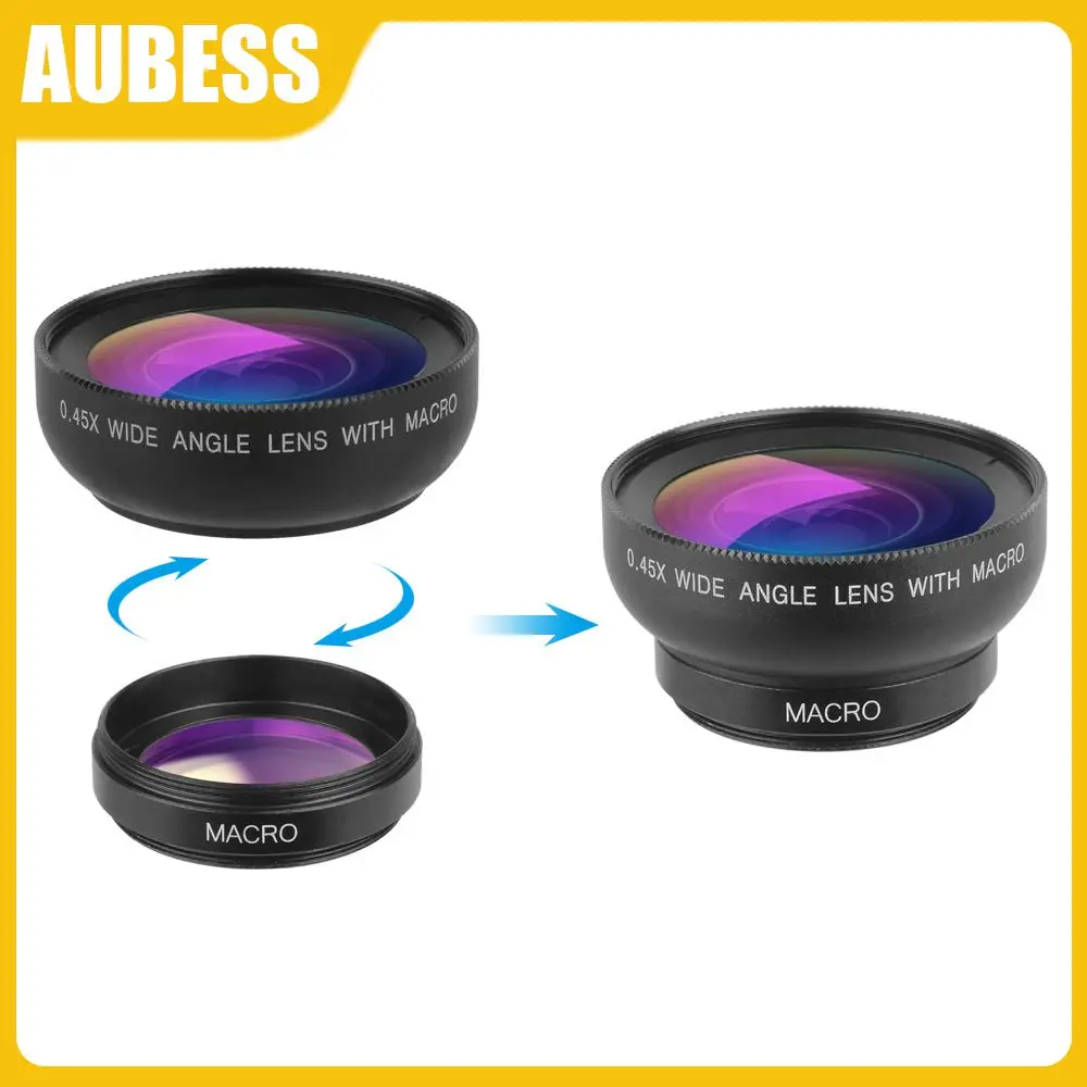 

Hd Camera Lens The Screen Is More Delicate And Clear Front End Diameter 51mm Mobile Phone Accessories Beauty Function Wide Angle