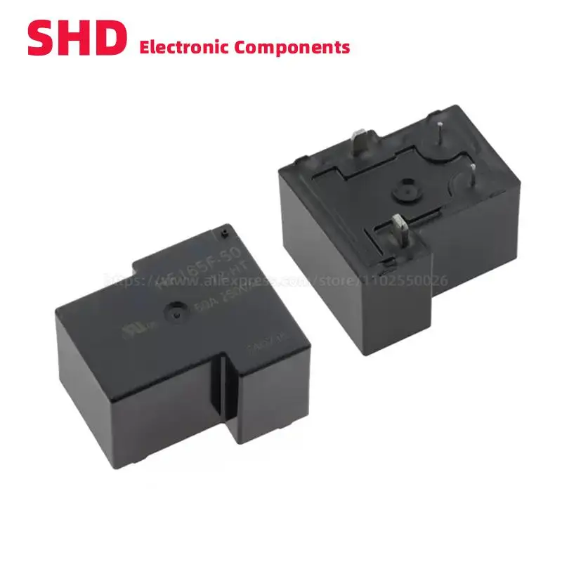 HF165F-50 12-HT 24-HT 12V 24V DC 4Pin 40A 250VAC реле высокой мощности