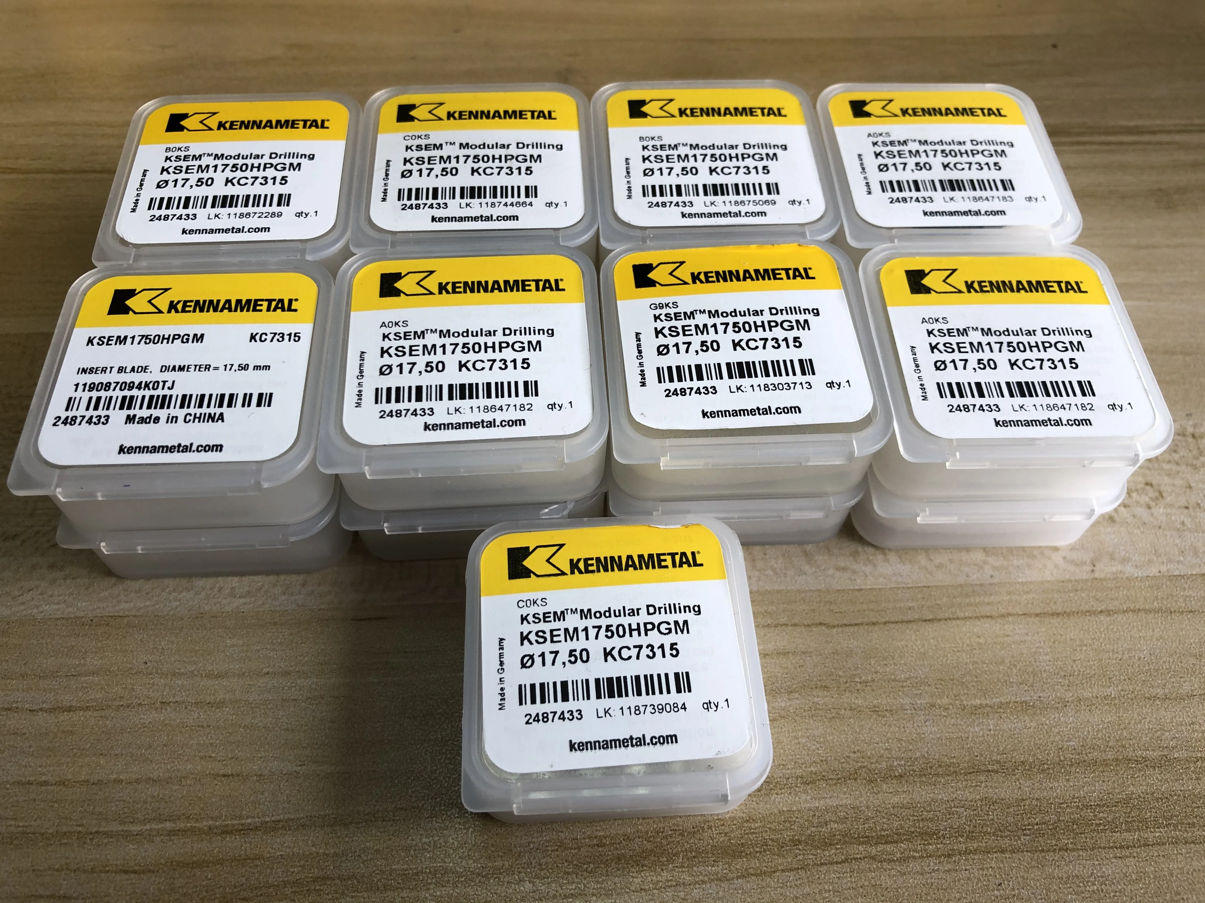 

Оригинальные твердосплавные вставки Kennametal CNC kem и KSEMP1750 2200 2300 2500 2700 HPGM KC7315