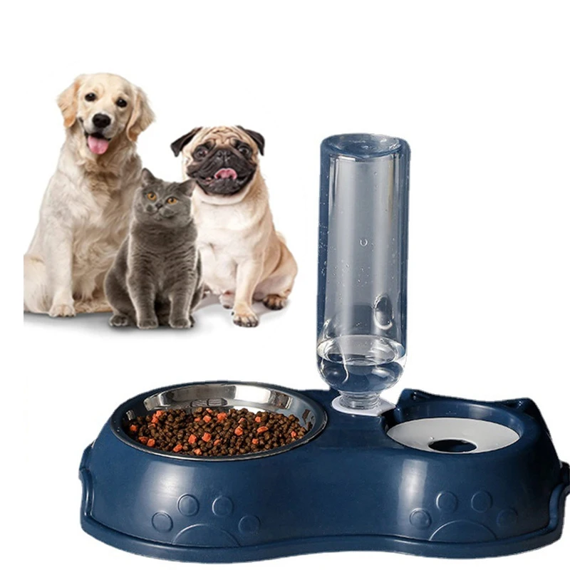 

Pet Feeder Pet Stuff Dog Cat Drinking Bowl For Pets 500ML Water Drinking Feeder Feeding Cat Accessories