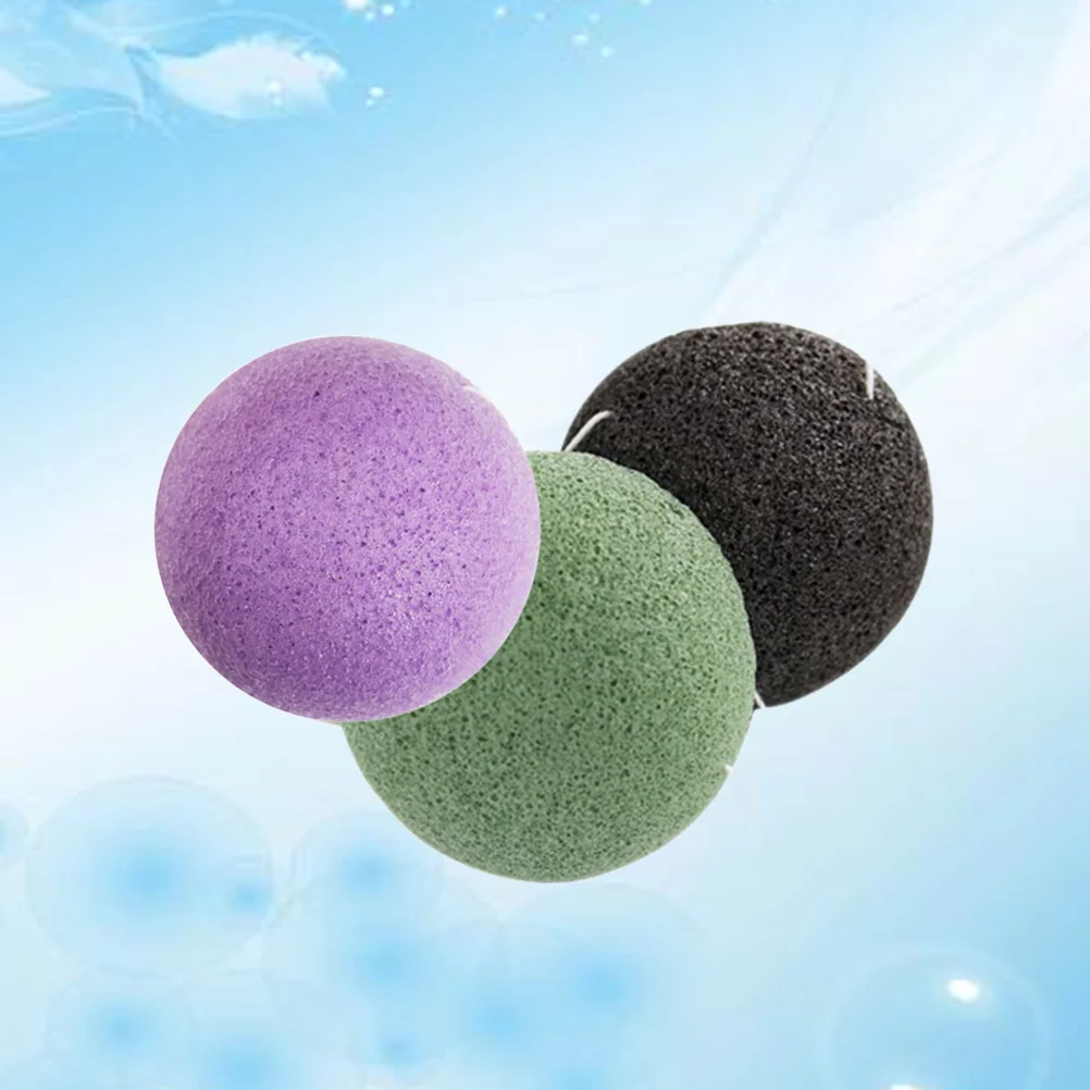 

Sponge Face Cleansing Exfoliating Facial Wash Washing Puff Body Scrub Exfoliator Skin Cleanser