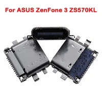 2pcs for asus zenfone 3 zs570kl usb type c usb3 1 type c usb charging socket port plug dc power jack connector