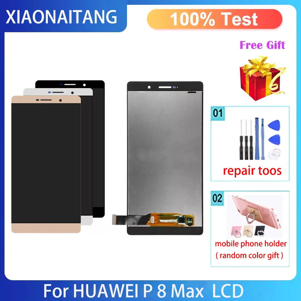 

For Huawei P8 MAX LCD Display Touch Screen Digitizer Assembly DAV-703L DAV-713L LCD Replacement 1920x1080 For Huawei P8 MAX LCD