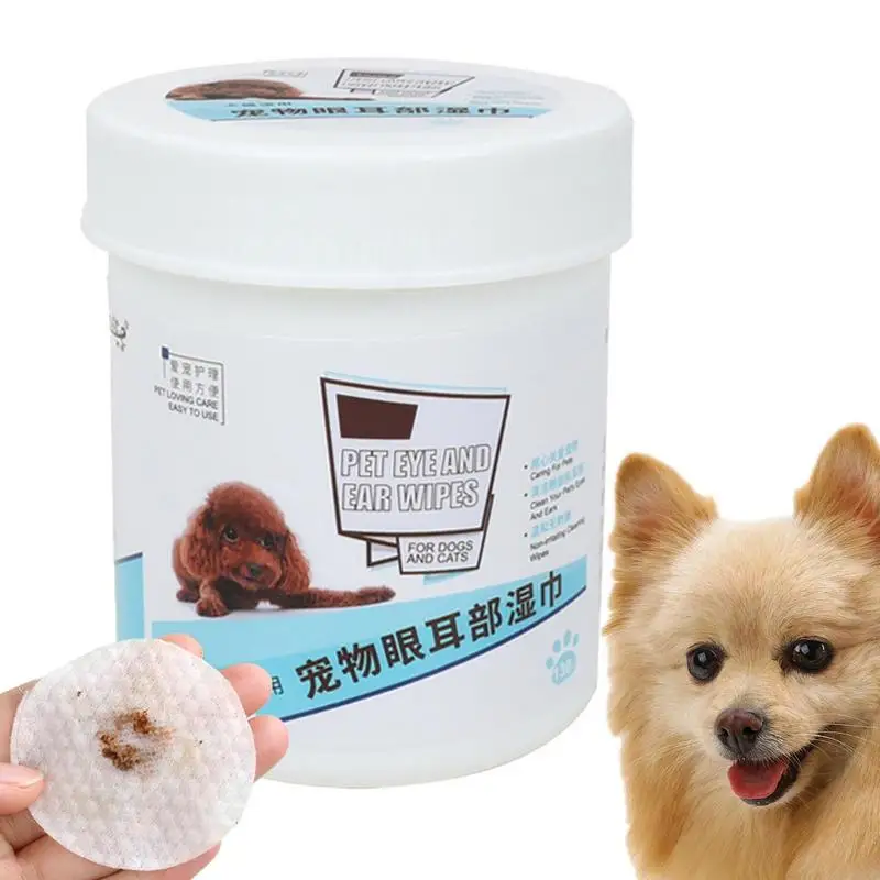 

130pcs Cat Cleaning Pet Wipes Stain Remover Cleaning Fur Dog Paw Wipes Deodorizing Pet Wet Tissue Grooming Cats Pet Supplies