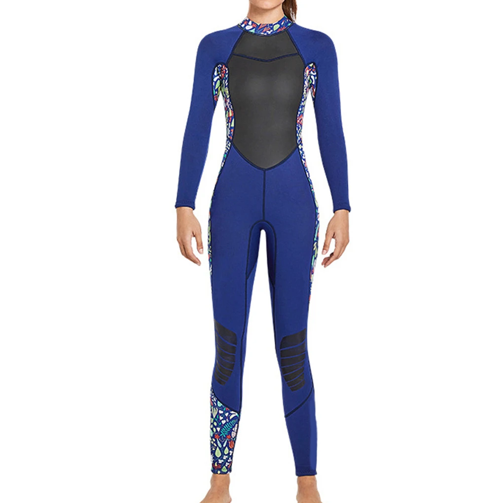

Diving Suit Long Sleeve Neoprene Wet Suit Waterproof Thickened Keep Warm Swimsuit Water Sports for Swimming Surfing