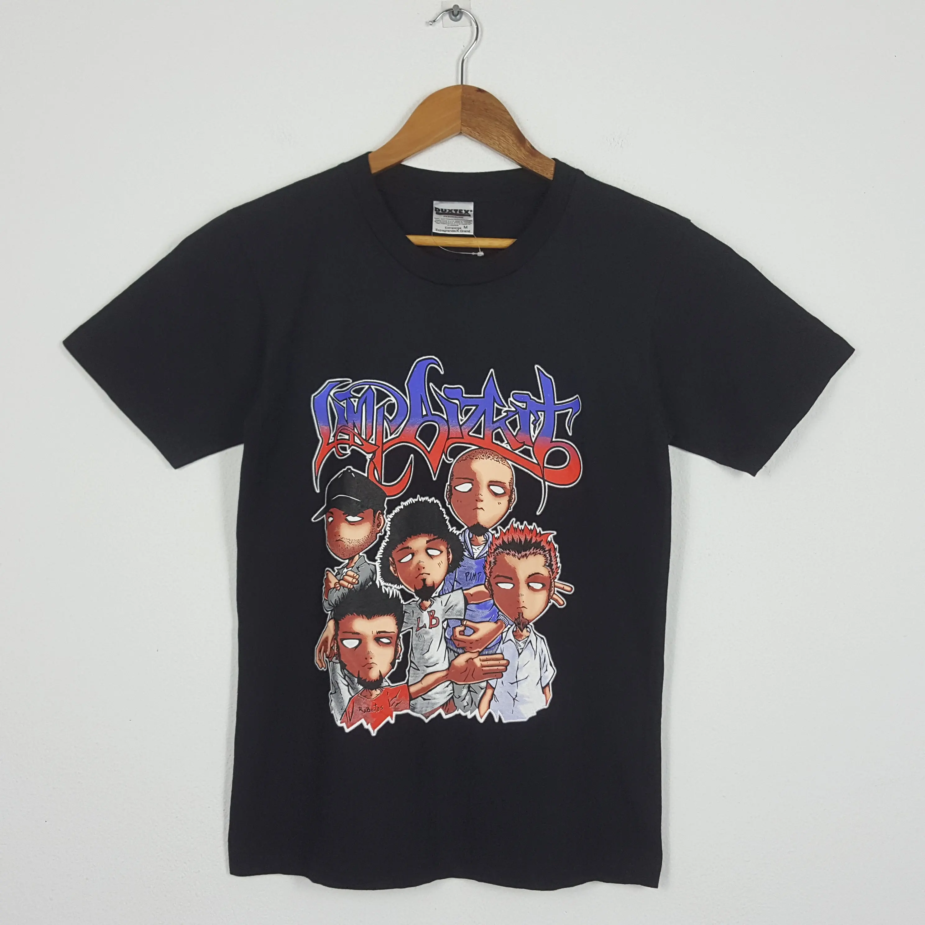 Винтажная Футболка Limp Bizkit рок-группы