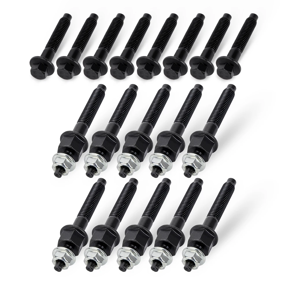 

Комплект болтов выпускного коллектора, подходящий для двигателей Ram 1500 2500 3500 Chrysler Aspen Jeep Grand 5,7 л и 6,4 л 03309 6509544AA 6507746AA