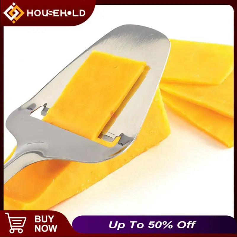 

2/4/6PCS Cooking Cheese Tools Cheese Peeler Silver Butter Slice Cheese Slicing Knife Durable Cutting Knife Cheese Slicer Cutter