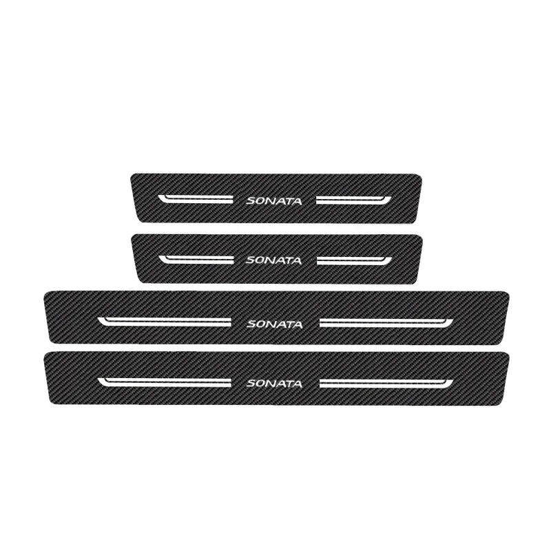 

Защитная наклейка на порог автомобиля для Hyundai Sonata 2014 2015 2016 2017 2018 2019 2020 2021, наклейки на задний багажник, бампер, защитная пластина