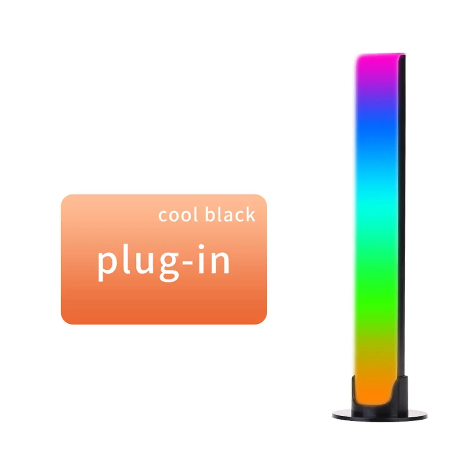 

Car Music Atmosphere Light Creative LED Voice Activated Pickup Rhythm RGB LED Strip Tube Car Bar Lamp 4 Model