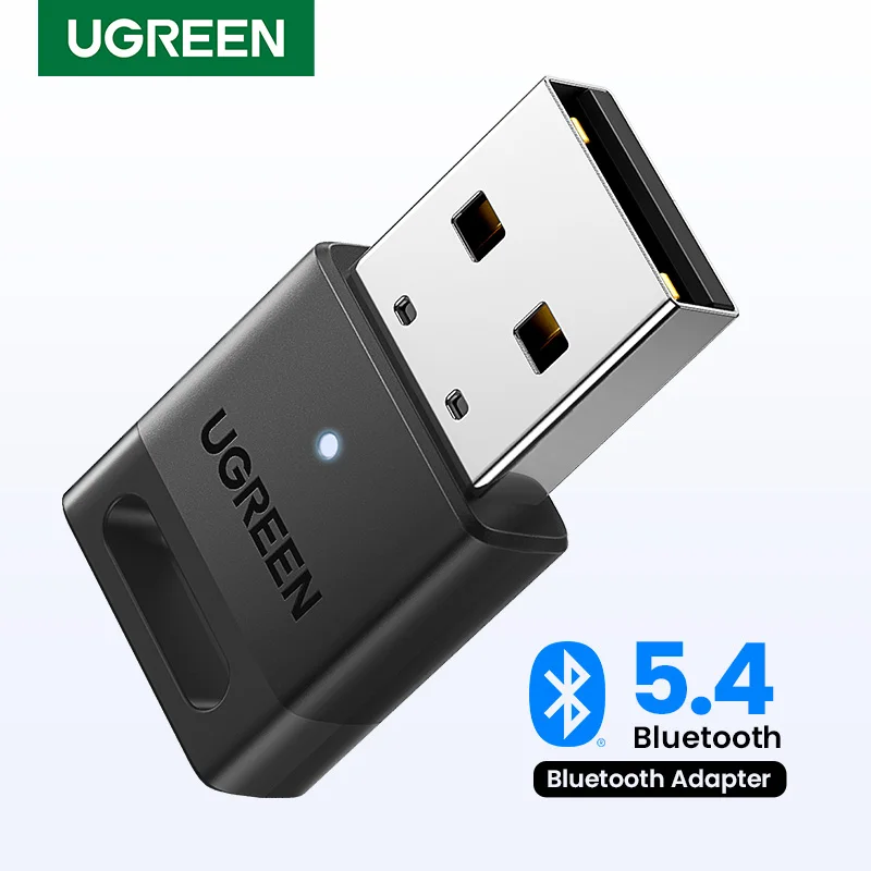UGREEN USB Bluetooth-адаптер Bluetooth Dongle 5.4 Адаптер для ПК Bluetooth-приемник и передатчик