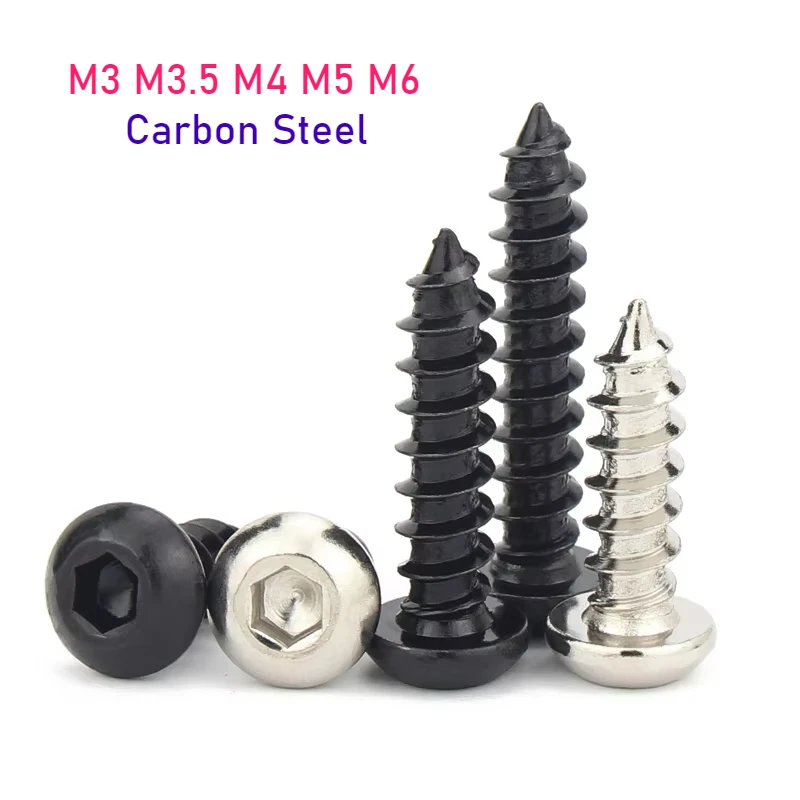 

Huiruixin Саморезы по дереву из углеродистой стали M3 M3.5 M4 M5 M6