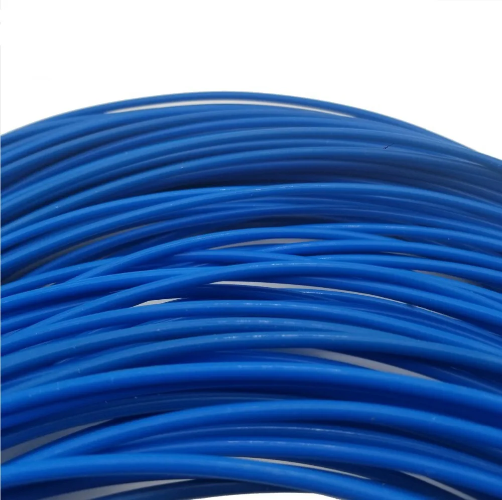 100 шт./лот 1 м трубка Teflonto TL-Фидер hotend RepRap Rostock Bowden Extruder 75 мм Филамент ID 9 OD 4