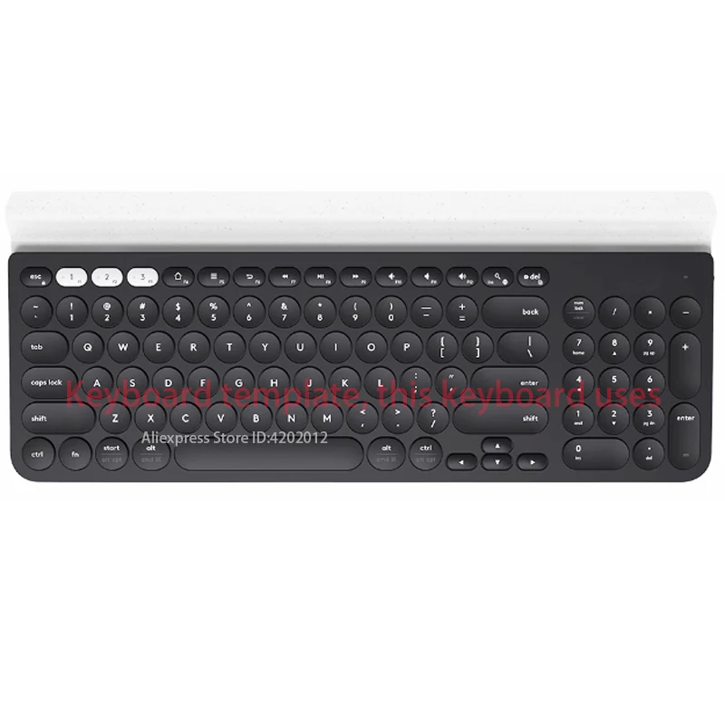 Сменная клавиатура для ноутбука и зажимы Logitech K780 W D A Z X J K M L E G N B V H S T O P F Q U Cap Keycap