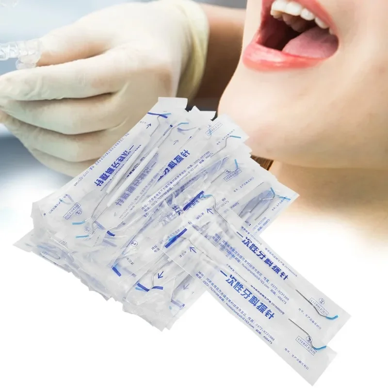 100 шт. одноразовые стоматологические исследования стерилизованные временные